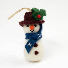 Ornament - Felt Winter Snowmen - Assorted