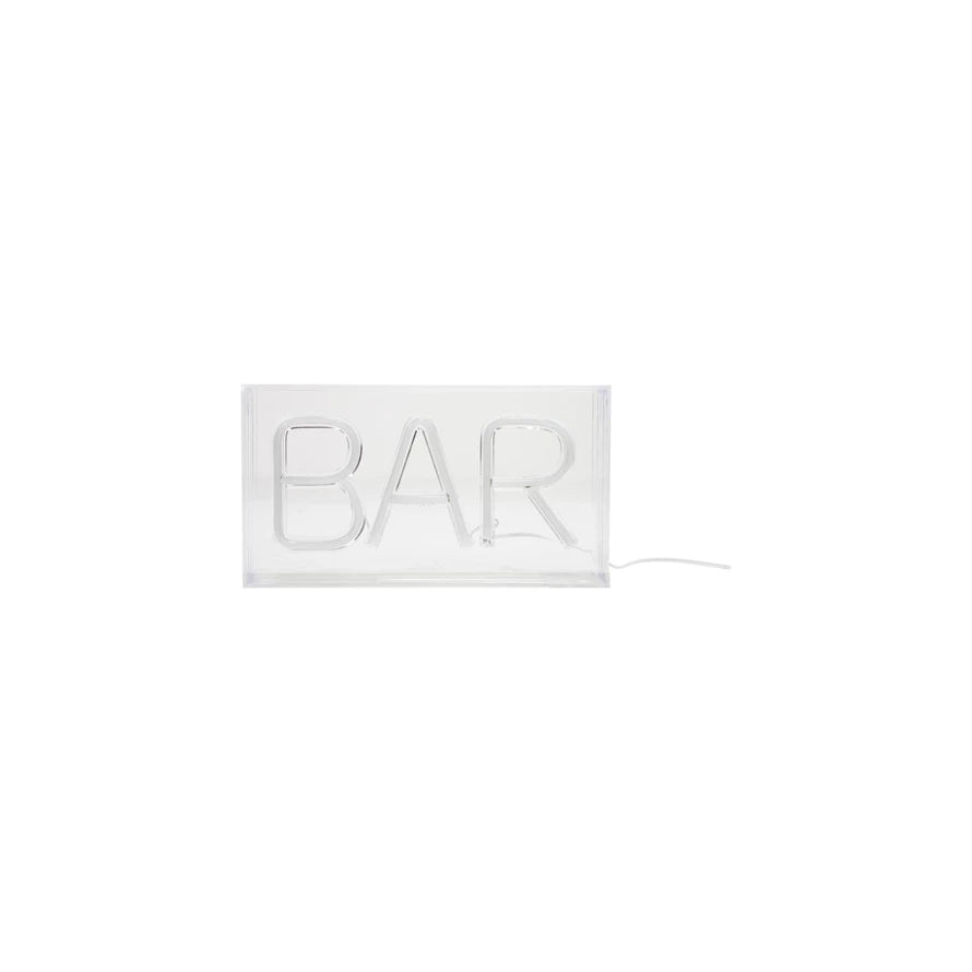 Light up Neon Bar Sign