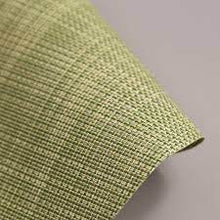 Mini Basketweave Round Placemat-Dill
