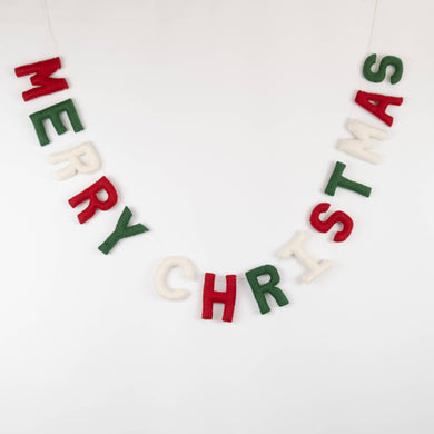 Garland - Merry Christmas - NEW