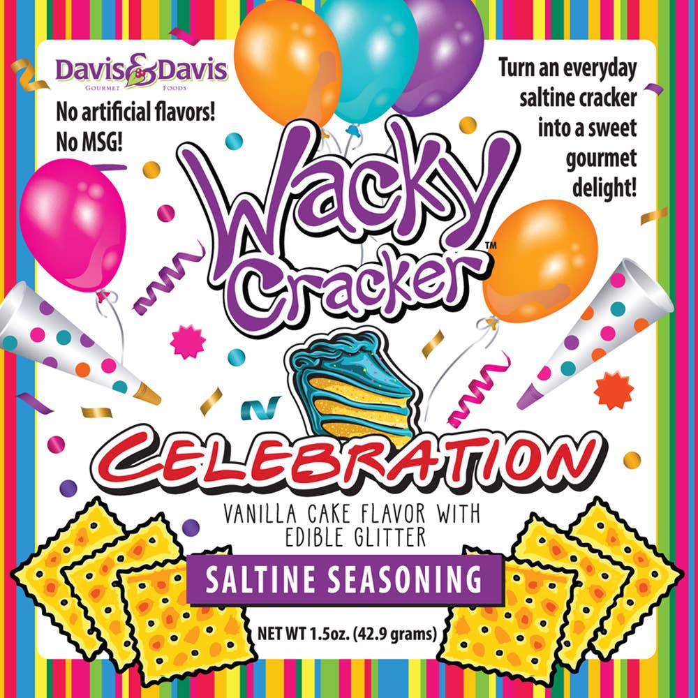 Celebration Edible Glitter-Wacky Cracker
