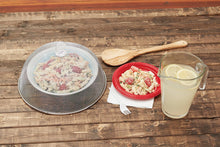 Round Mesh Food Cover, Chrome, 11.75"