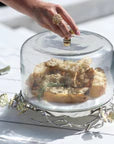 Butterfly Ginkgo Luxe Cake Stand W/ Dome