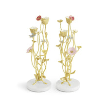 Wildflower Candleholders S/2