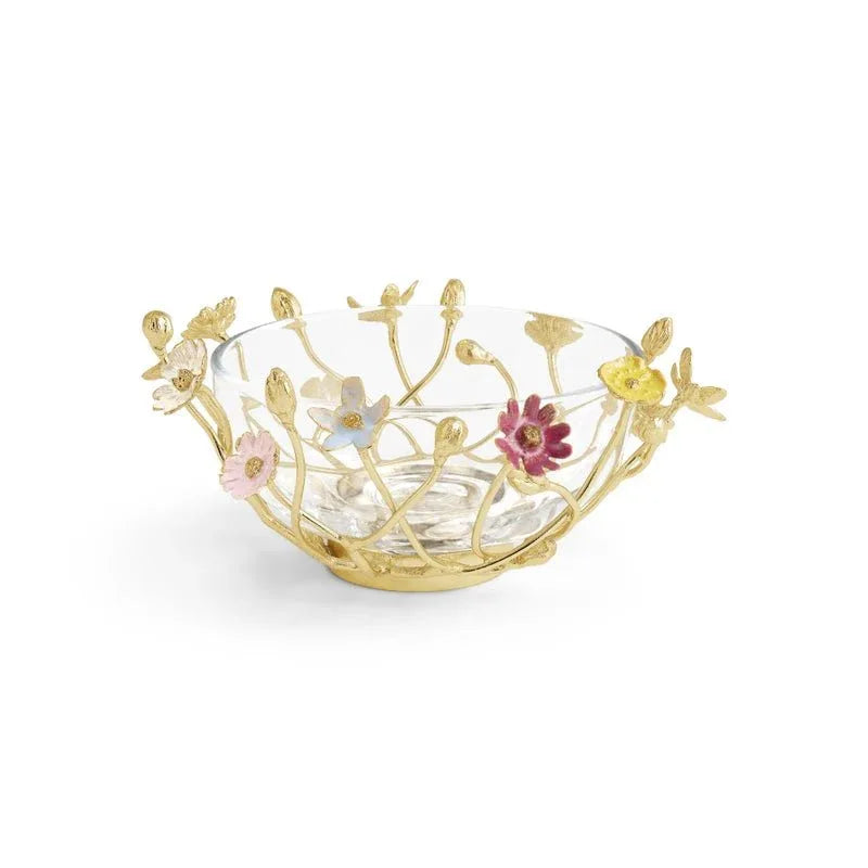 Wildflowers Small Glass Bowl