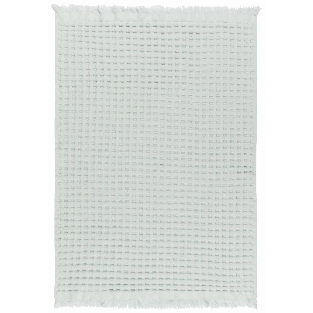 Organic Cotton Waffle Towel - Mist