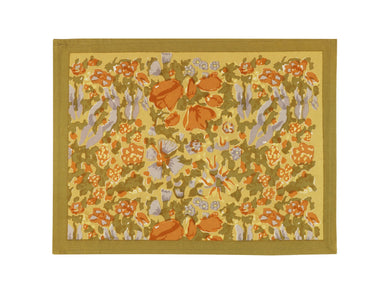 Jardin Mustard & Grey Placemat