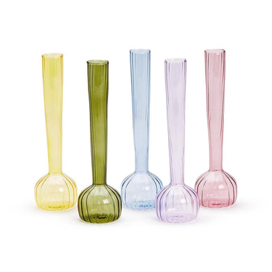 Swirl Bud Vase- Green
