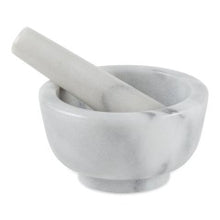 White Marble Mortar & Pestle