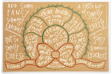 Charcutterie Cheat Sheet-Wreath