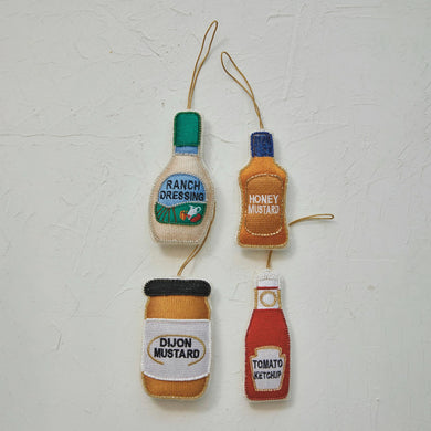 Fabric Condiment Ornament