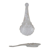 Stoneware Santa Spoon Rest