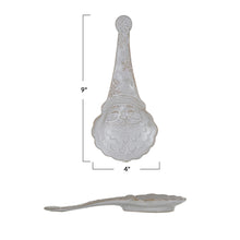 Stoneware Santa Spoon Rest