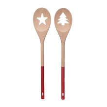 Wood Spoon w/ Holiday Cut-out