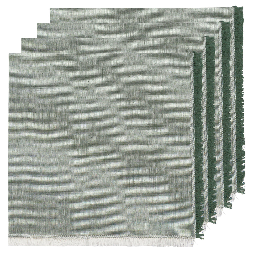 Chambray Napkin-Jade