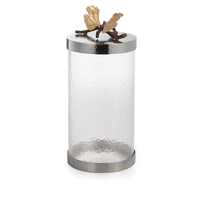Butterfly Ginkgo Canister, Large