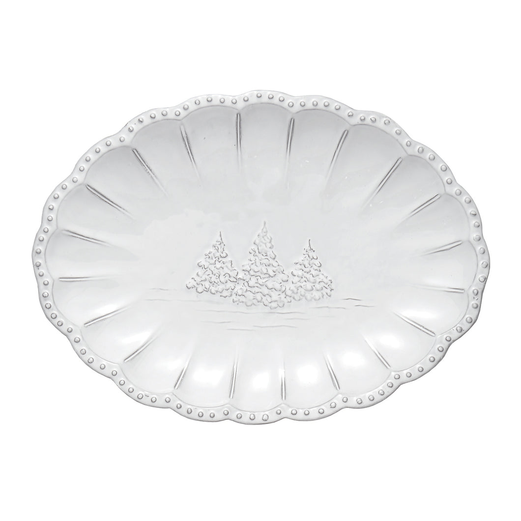 Bella Natale Small Oval Platter