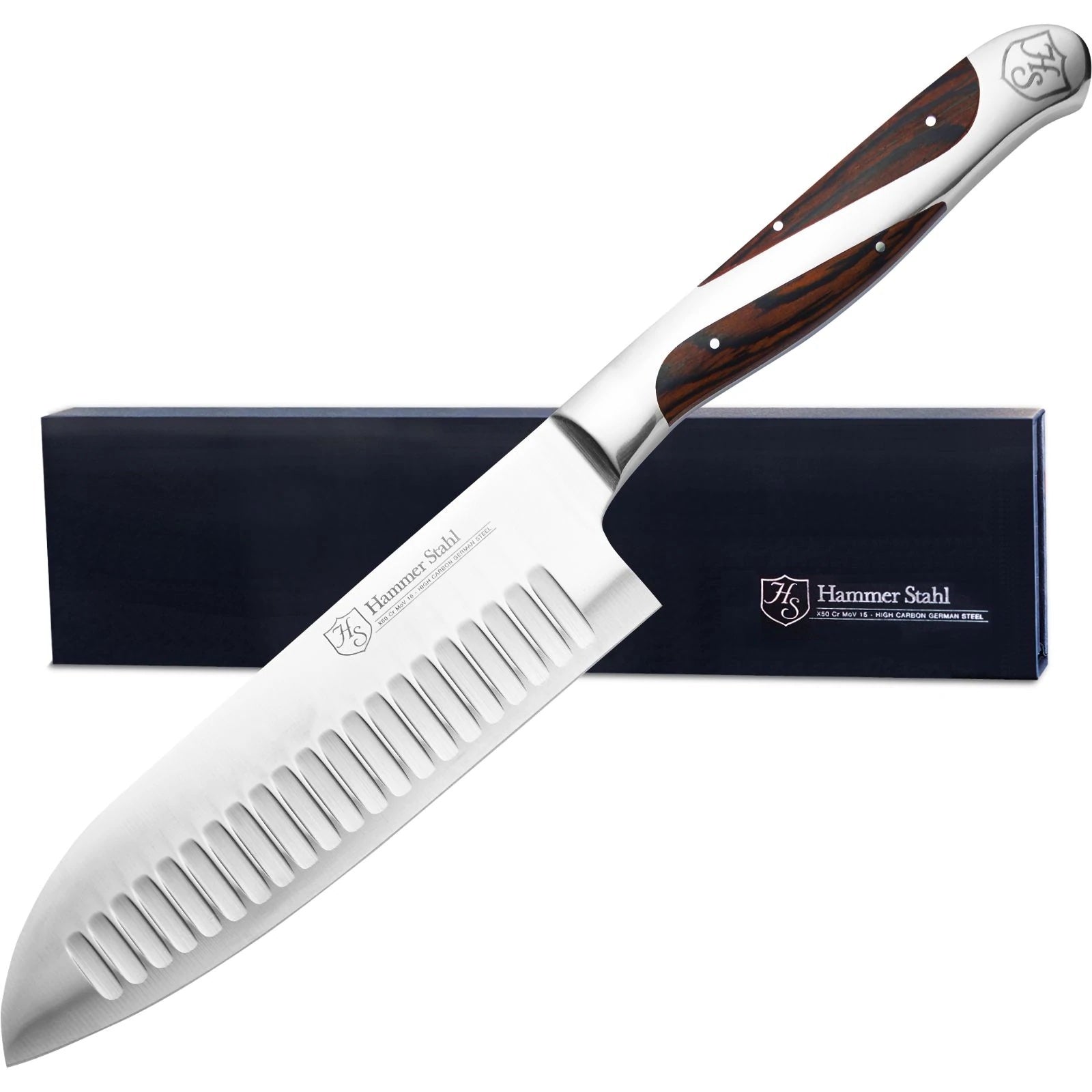 Hammer Stahl Santoku Knife - Thumbnail 3