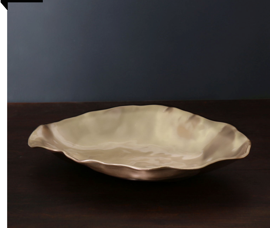 SIERRA MODERN Maia Medium Platter (Gold)