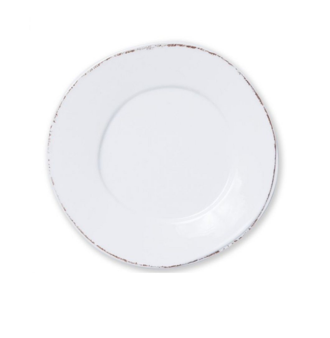 Lastra Melamine Dinner Plate White