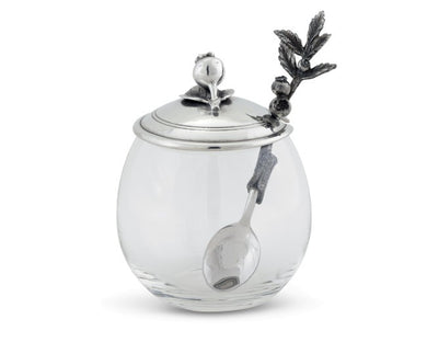 Blueberry Jam Jar w/ Spoon