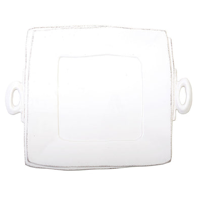 Lastra Handled Square Platter